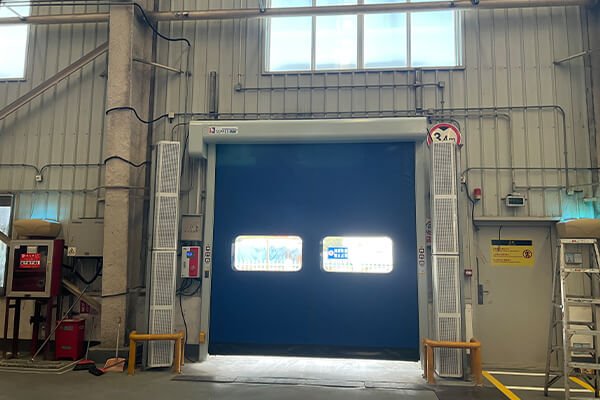 zipper high speed door